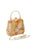 Ruth Amber Pattern Handle Bag