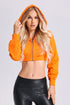 Tiger High-Waist Hoodie Jacket