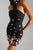 Gunnel Flower Embellished Bandage Dress