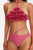 Euran Flower Halter Bikini Set