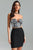 Janka Rhinestone Strapless Top