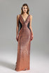 Winifred V Neck Sequins Maxi Dress