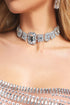 Liara Square Rhinestone Chocker