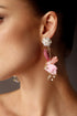 Serren Pearl Flowers Earrings