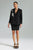 Villa Flower Diamanted Blazer - Black