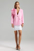 Saloha Pleated Flower Blazer