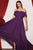 Kiyami Off-shoulder Maxi Dress - Purple