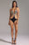 Ymmi Halter Diamond Hollow Out Mini Swimwear