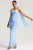 Kaona Sleeveless Halter Corset Maxi Three-Piece Set