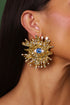 Sorel Irregular Diamond Eye Earrings