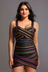 Rainbow Bandage Dress