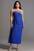 Marcella One Shoulder Diamond Bandage Maxi Dress