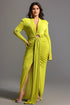 Naomi V-neck Long Sleeves Maxi Dress