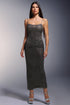 Miaka Diamond Sleeveless Maxi Dress