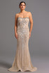 Kori Strapless Diamond Sequins Maxi Dress