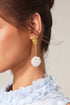 Dorothea Pearl Weaving Earrings