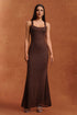 Lousia Sleeveless Diamond Maxi Dress