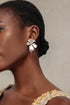 Suky Flower Metal Earrings