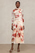 Erina Long Sleeves Floral Printed Maxi Dress