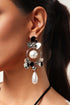 Edmee Flower Pearl Earrings