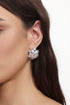 Lafare Diamond Flower Earrings