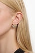 Hayli Flower Diamond  Earrings
