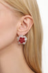 Phyllis Diamond Flower Earrings