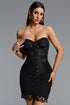 Veryar Romantic Contour Strapless Lace Corset