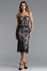 Rumi Classic Contour Lace Midi Skirt