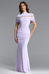 Stormie Chic Contour Cut Out Ruched Knit Purple Maxi Dress