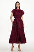 Demi Resort Flowy Sleeveless Floral Woven Maxi Dress
