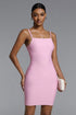 Letitia Classic Contour Stripe Bandage Midi Dress