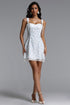 Holisa Romantic Flowy Sleeveless Floral Print Woven Mini Dress