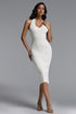 Orana Resort Contour Sleeveless Knit Midi Dress