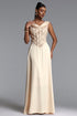 Lesley Elegant Sleeveless Cowl Neck Geometric Lattice Maxi Dress