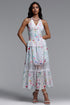 Vanina Resort Flowy Sleeveless Floral Print Woven Maxi Dress