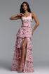Elysande Resort Flowy Sleeveless Floral Print Woven Maxi Dress