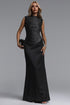 Siayh Sleeveless Tassels Bandage Black Maxi Two Piece Set