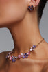 Lolo Flower Earring and Necklace Jewelry Set