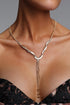 Heloise Multi Strand Twisted Y Shaped Tassel Necklace