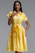 Sete Resort Flowy Sleeveless Ruched Woven Mini Dress