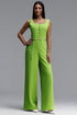 Metta Classic Tailored Sleeveless Woven Jumpsuit