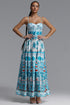 Venal Resort Flowy Print Woven Maxi Dress