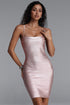 Rami Elegant Waist-Cinching One Shoulder Ruffle Beaded Chain Sequin High Slit Blue Mermaid Maxi Dress
