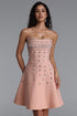 Fennel Sexy Lace Floral Beaded Tulle Slit Maxi Dress