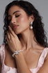 Jilly Diamond Bow Pearl Bracelet