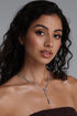 Edmonia Silver Snake Lariat Necklace
