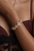 Zandy Round Diamond Stretch Gold Bracelet
