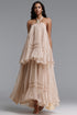 Ernie Resort Flowy Sleeveless Pleated Woven Maxi Dress