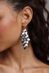 Mattey Multi-Layered Shiny Circular Earrings